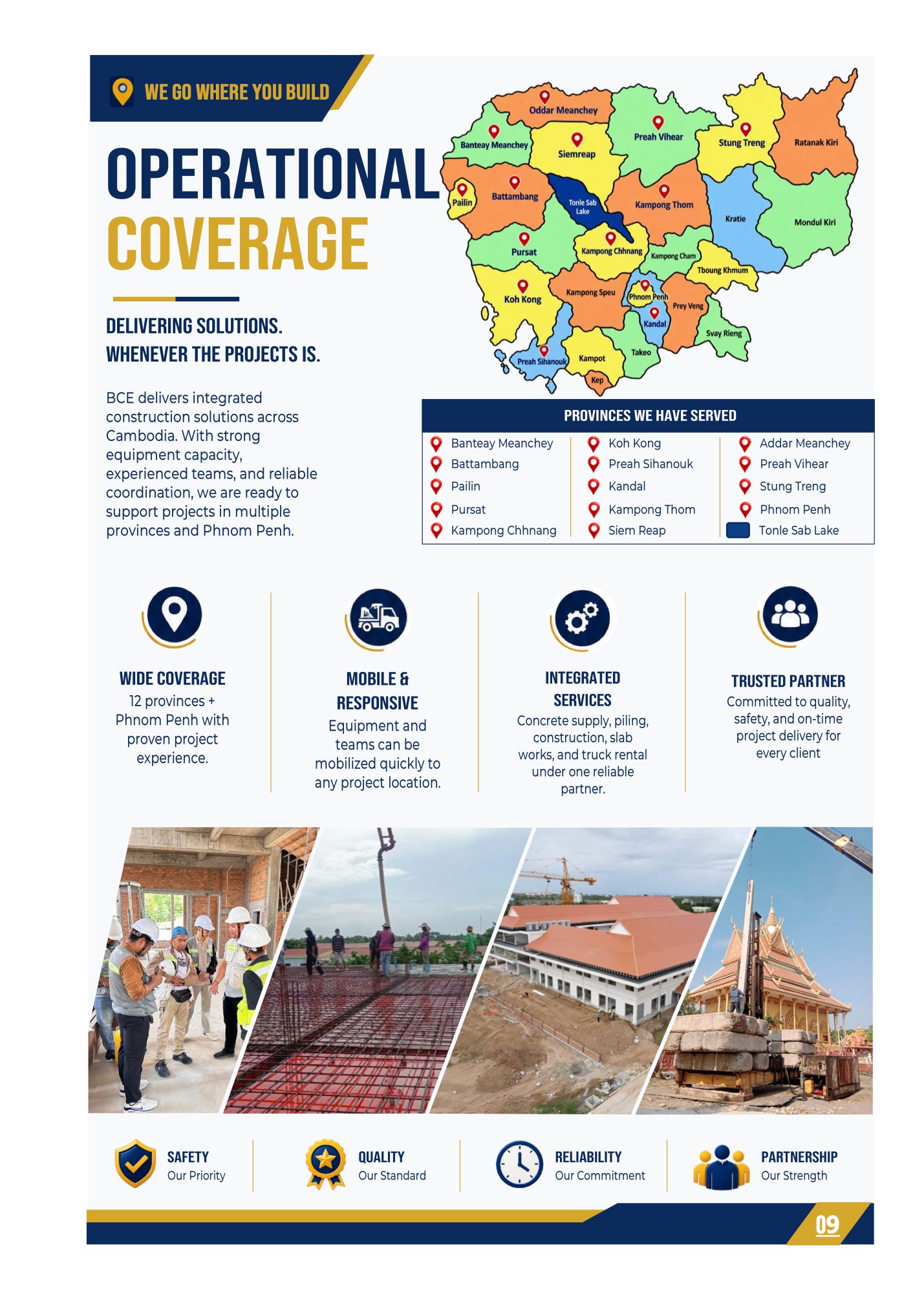 Cambodia Coverage Map