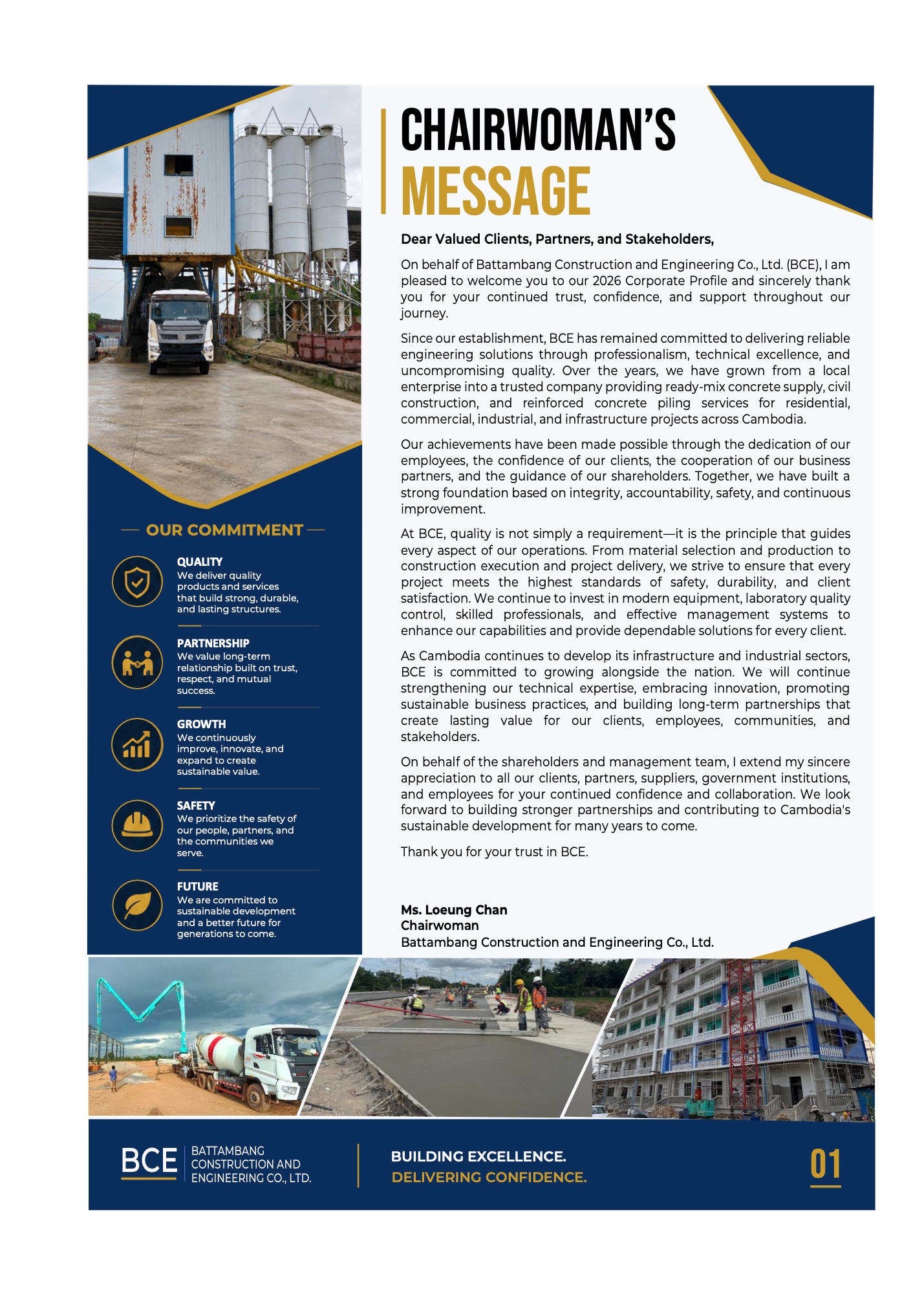 BCE Operations and Leadership