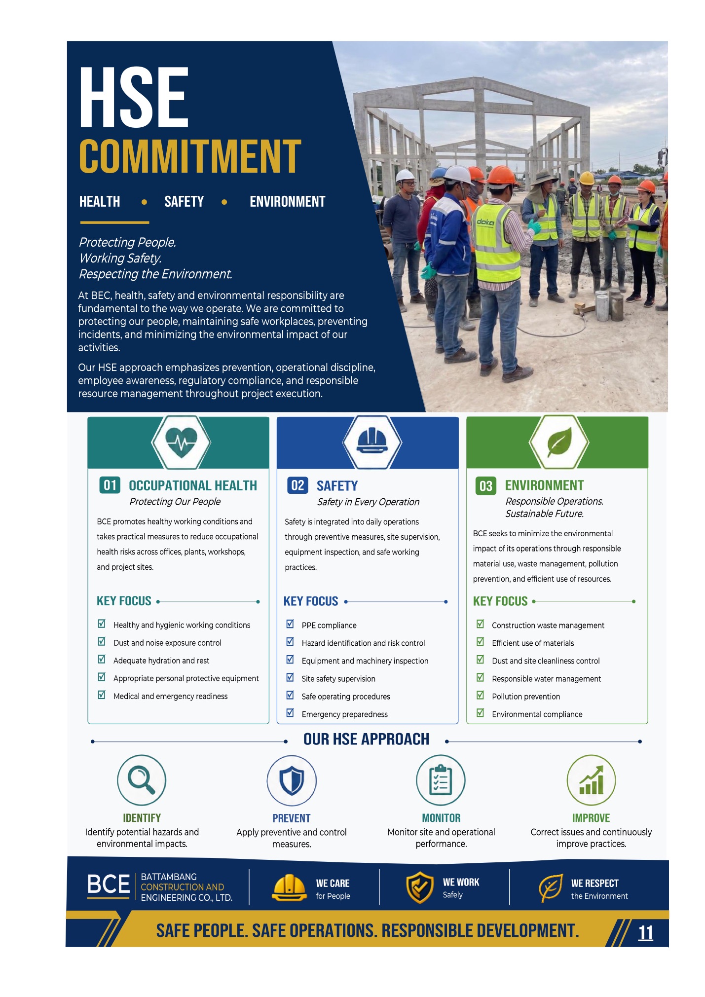 BCE HSE Safety Standards